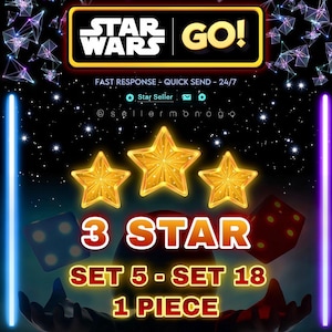 Mogo ステッカー 3つ星セット 5～18 | 迅速な配送