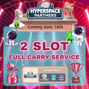2スポットRUSH（ハイパースペースパートナーイベント）完全キャリーサービス!!!