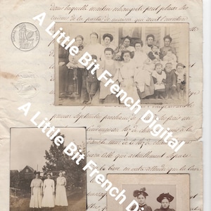 Digital Download Printable Antique Ladies