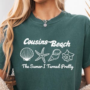 Cousins Beach Shirt,The Summer I Turned Pretty Tee,Beach Girl Aesthetic Shirt,TSITP Merch Shirt,Comfort Colors Beach Tee