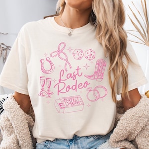 Last Rodeo Shirt,Cowgirl Bachelorette Shirt,Western Bach Tee,Comfort Colors Party Shirt,Final Fiesta Shirt,Bride Rodeo Shirt,Cowgirl Boot