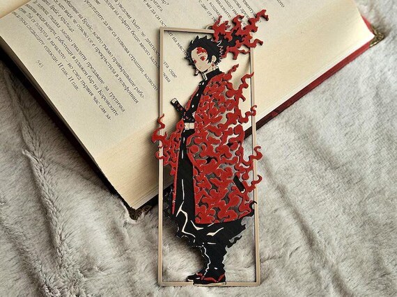 Tanjiro Demon Slayer Bookmark - Unique Anime Gift