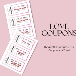 Gutscheine zum Ausdrucken – Valentinstag Geschenk für Sie oder Ihn, Gutschein zum Jahrestag, Date Night Gutschein, lustiges Geschenk für Paare