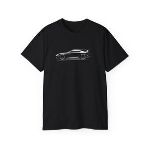 Supra MK4 A80 Car Enthusiast T-Shirt, Automotive Tee, Classic Car Shirt, Car Lover Present, Muscle Car Top