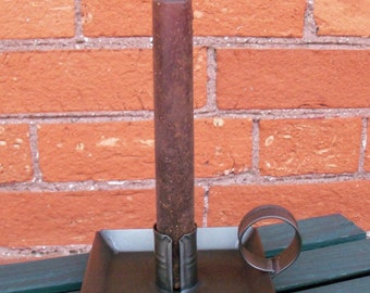 Nathanial's Tin Chamber Light - Antique Finish - Primitive Lighting - Colonial - Farmhouse Primitive - Counrty Tinware.