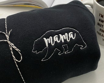 Mama Bear Favorite Crewneck - Bella + Canvas Cozy Sweater