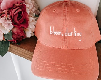 Bloom Darling Dad Hat -You choose hat color!