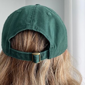 Boho Floral Baseball Cap YOU PICK COLOR image 7