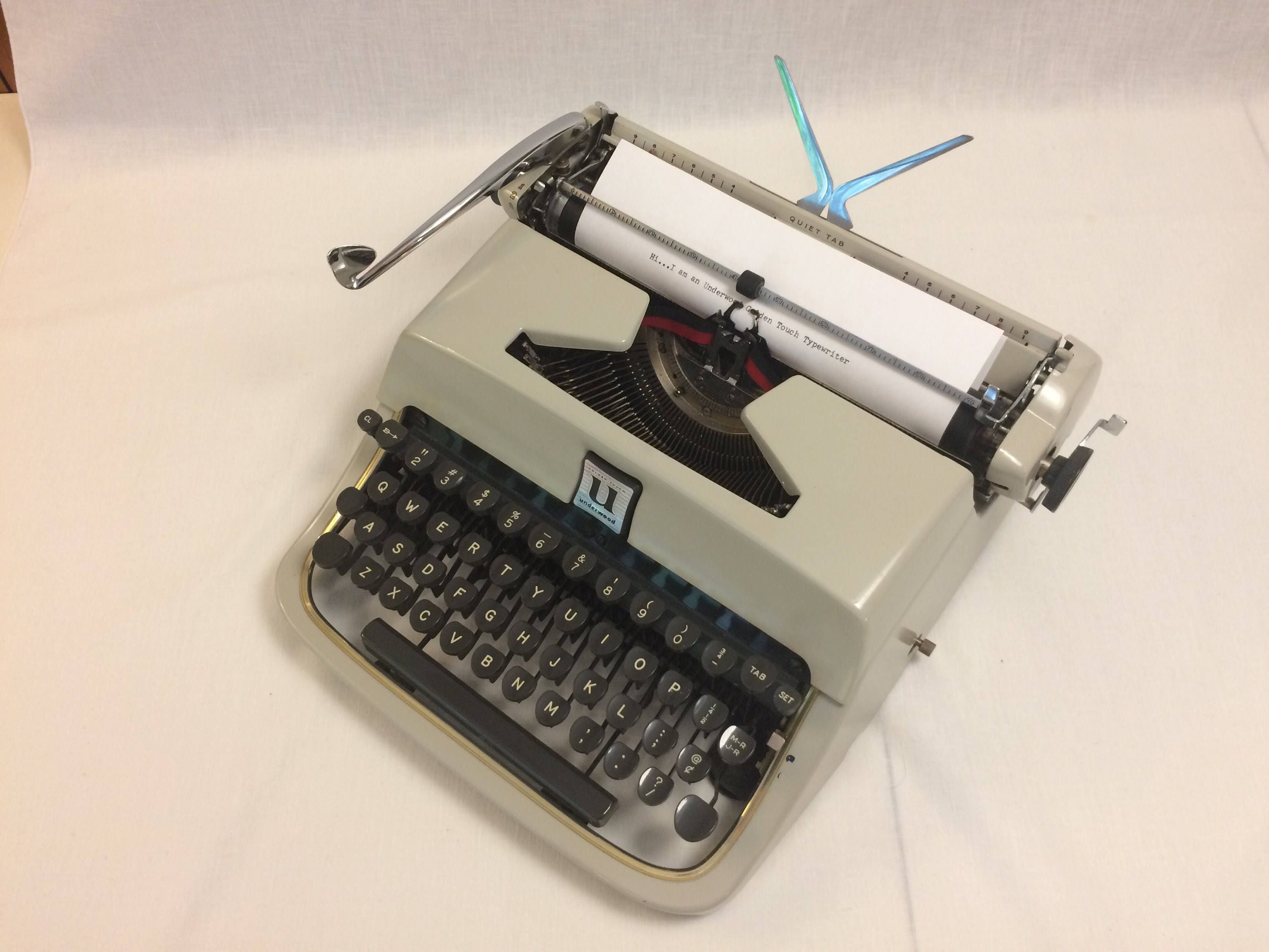 1950s Underwood Typewriter Made in Canada Etsy