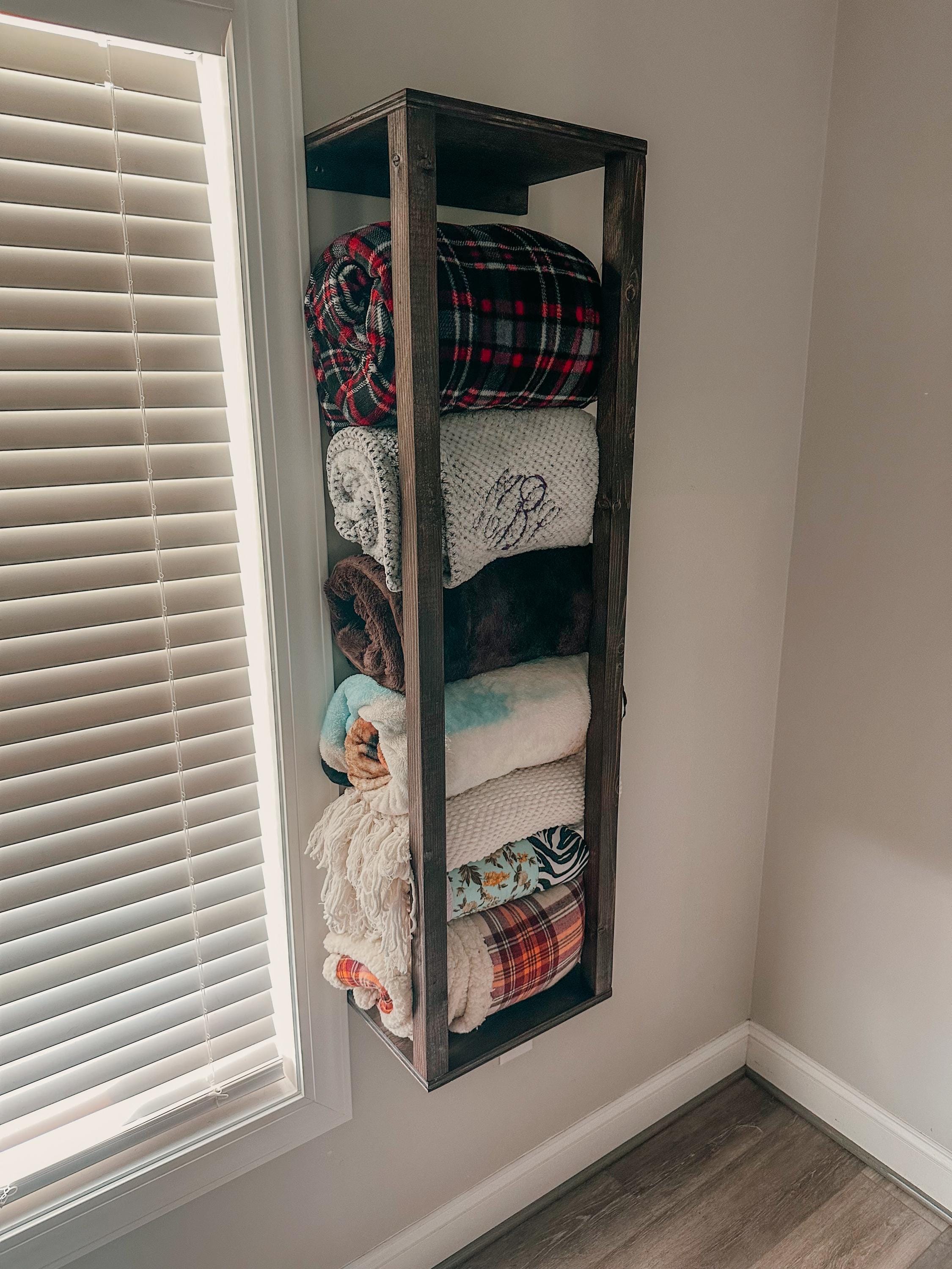 Wall Mounted Blanket Racknull