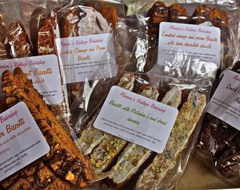 Biscotti-2 bags, 2 flavor choices-the best biscotti ever!-christmas cookies,christmas breakfast