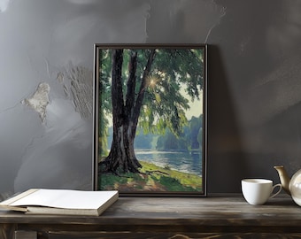Alfred Sisley Landscape Poster - Impressionist Art Print