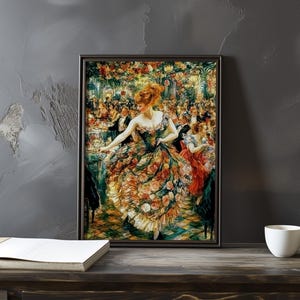 Pierre-Auguste Renoir-inspired art - Impressionist style poster - Vintage French art decor - Outdoor print - Classic French Impressionism