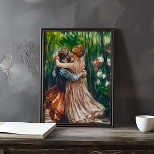 Pierre-Auguste Renoir-inspired art - Impressionist style poster - Vintage French art decor - Outdoor print - Classic French Impressionism