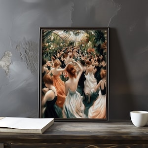 Pierre-Auguste Renoir-inspired art - Impressionist style poster - Vintage French art decor - Outdoor print - Classic French Impressionism