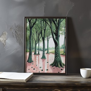 Póster de arte impresionista inspirado en Félix Vallotton - Póster del movimiento Nabi - Impresiones artísticas estilo Vallotton - Decoración artística francesa - Arte atemporal