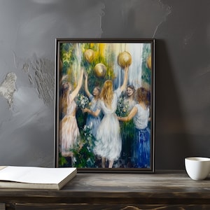 Pierre-Auguste Renoir-inspired art - Impressionist style poster - Vintage French art decor - Outdoor print - Classic French Impressionism