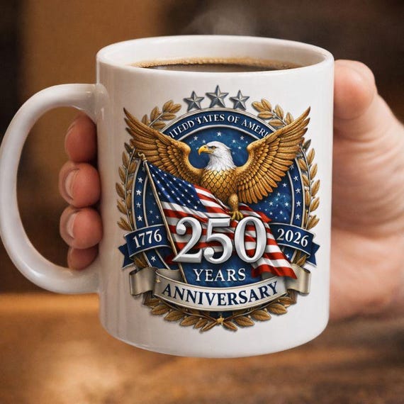 USA 250th Anniversary PNG | America Independence 1776–2026 Patriotic Eagle Design | Fourth of July Digital Download