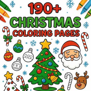 190+ Weihnachten Malvorlagen für Kinder | Urlaub Handwerk & Aktivitäten