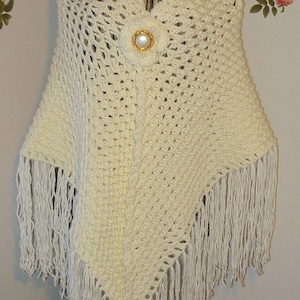 Crochet Ivory Wedding Shawl Scarf, Bridal Shawl, Wedding Shawl, Cover Up, Bridal Accessories, Bridesmaid Shawl, Lace Shawl, Bridal Wrap