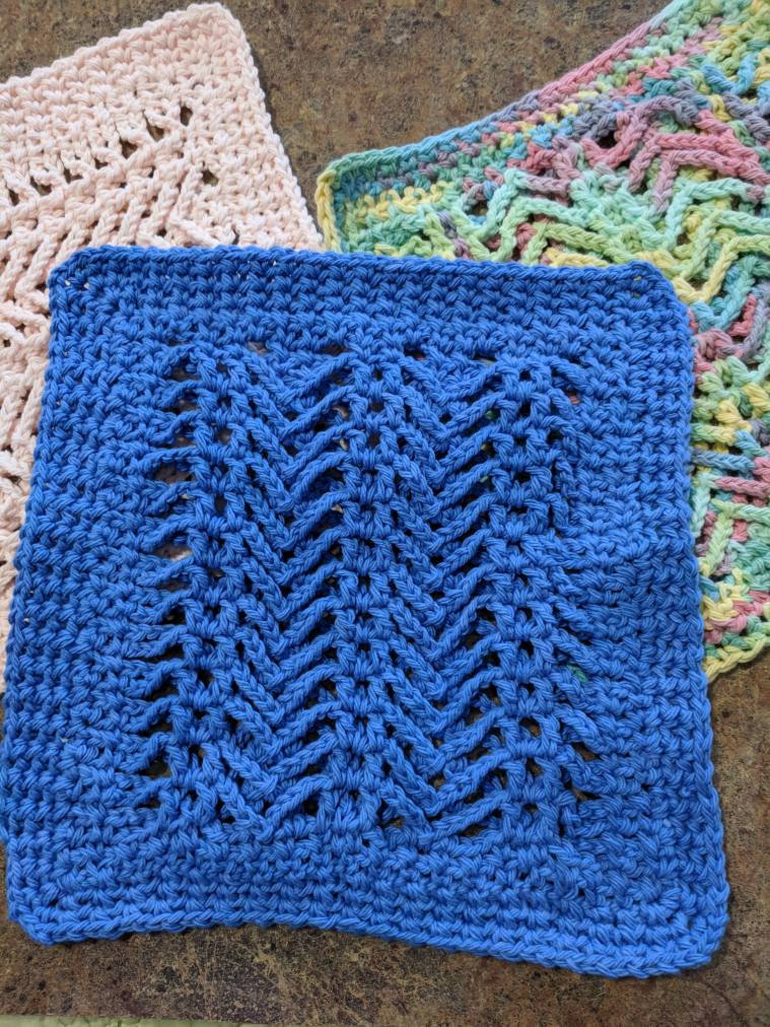 Cotton Dishcloths Set of 4 Handmade 100 Cotton Kitchen Etsy Canada