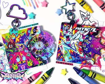 Stomach Book & Femtanyl CD Keychains