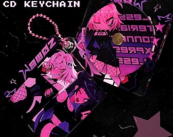 ZØMB CD Acrylic Keychain [final Restock] - Etsy