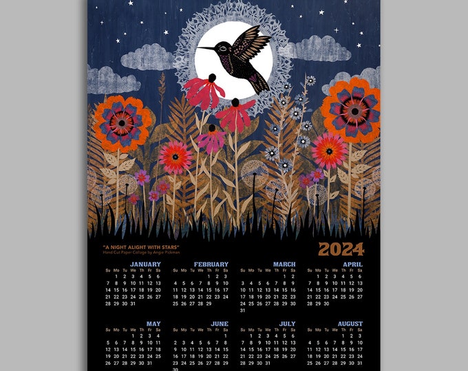 2024 Poster Calendar - Etsy