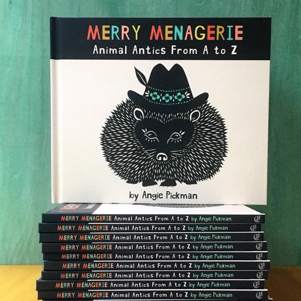 Merry Menagerie Animal Antics from A to Z - Signed Children's ABC Book