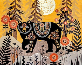 The Fortune Telling Observer 30 x 30 inch Framed Canvas Print