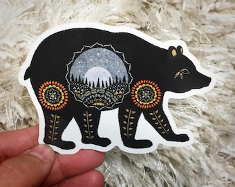 Ursa Major Bear Vinyl Sticker