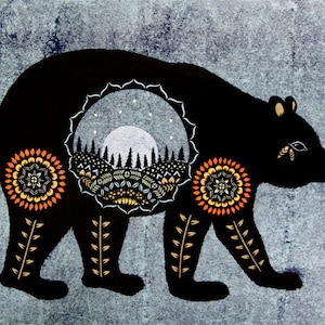 Ursa Major - Cut Paper Art Print