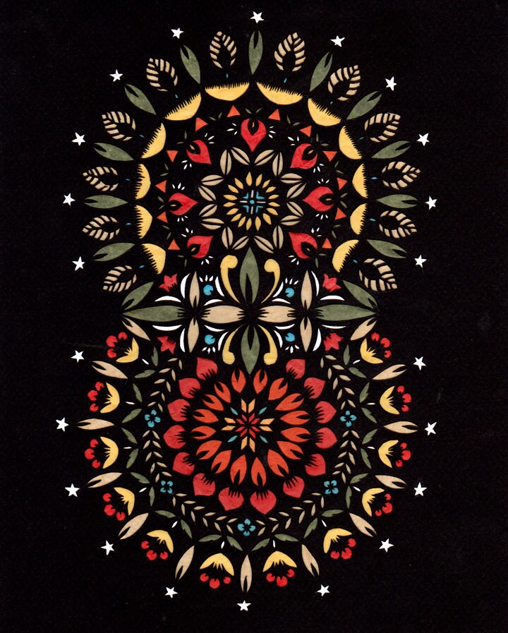 Ties That Bind 8 X 10 Inch Cut Paper Art Print - Etsy