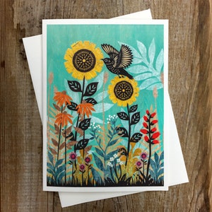 Garden Song - Greeting Card