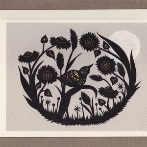 Meadow Larking - Greeting Card