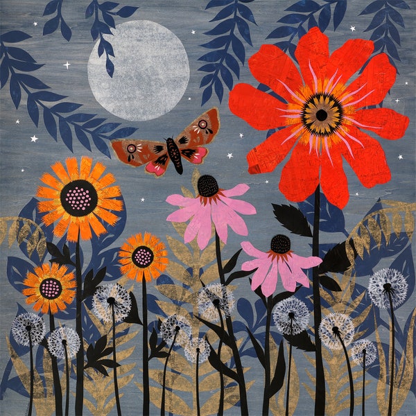 Naturens överdådiga gåvor - Konsttryck i papper, 40 x 40 cm