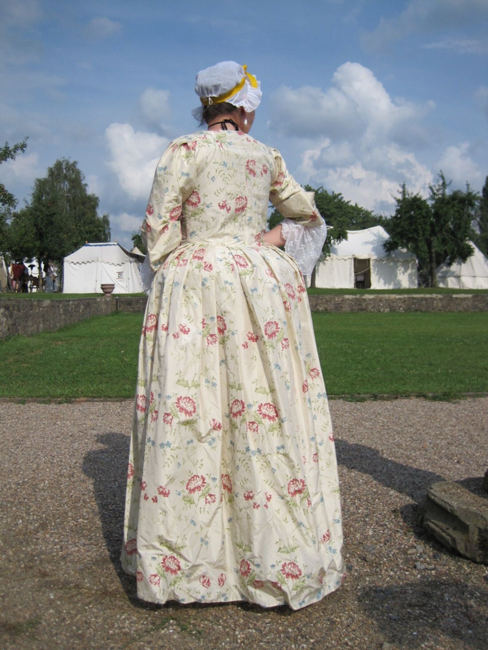 Regency Open Robe Pattern Open Robe 1730-1760 Pattern - Etsy
