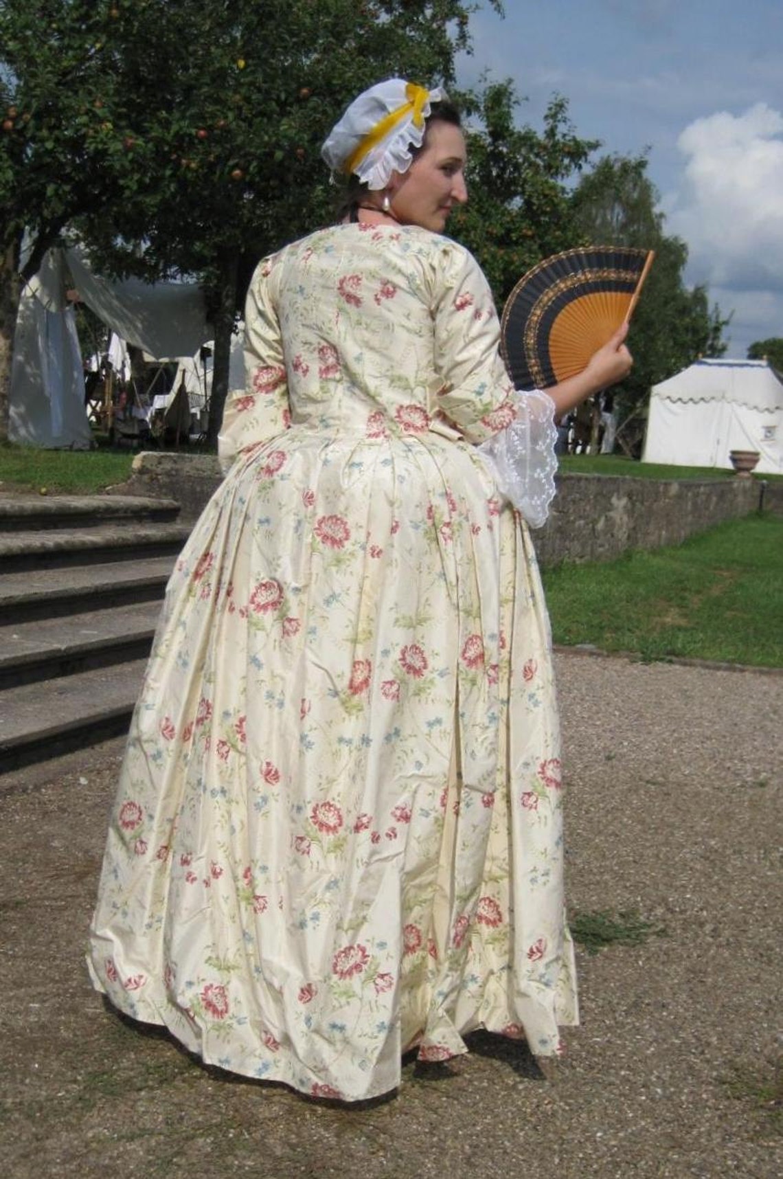 Regency Open Robe Pattern Open Robe 1730-1760 Pattern - Etsy