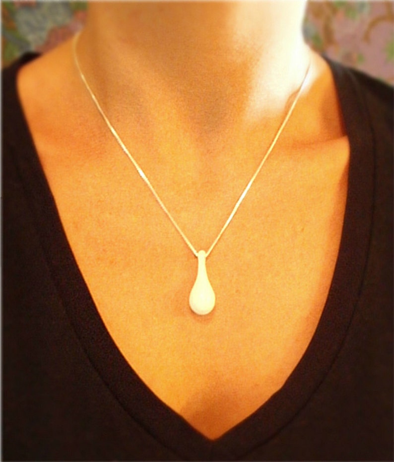 Mother's Milk Glass Pendant Breastfeeding Jewelry Etsy