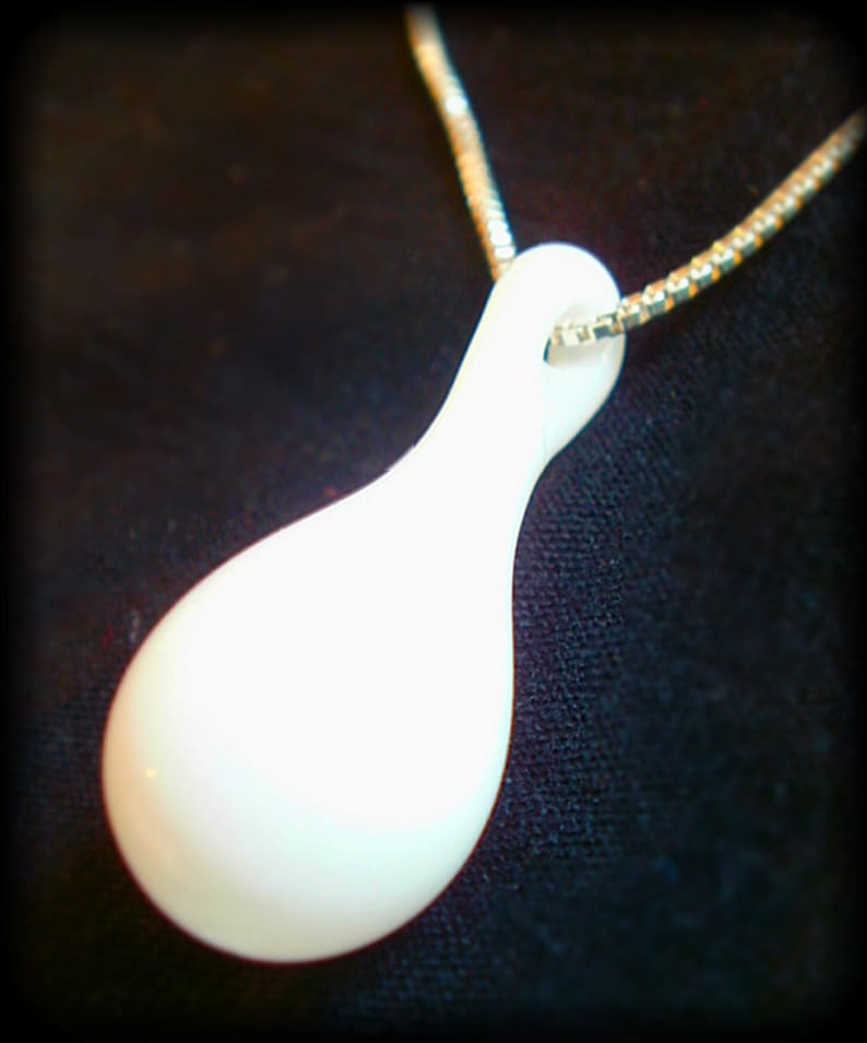 Mother's Milk Glass Pendant Breastfeeding Jewelry Etsy