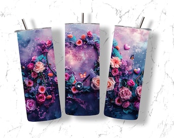 Nurse Tumbler Wrap PNG, 20oz Skinny Sublimation Design, Nurse Sublimation, Nurse Life Tumbler, Nurse Design, Stethoscope Wrap Digital