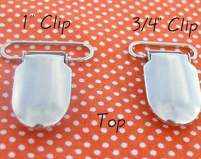 10 Paci Pacifier Mitten Suspender Clips LEAD FREE 3/4inch or 1inch Etsy