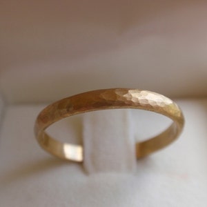 14k solid gold wedding band his and hers hammered gold wedding ring yellow white rose gold wedding band ring engagement gold ring gift