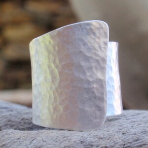 statement ring, hammered sterling silver handmade ring, wrap ring, statement ring, wide ring handmade jewellery, made to order