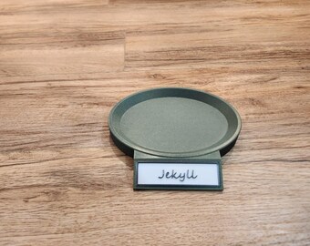 Plato de comida para gatos personalizado