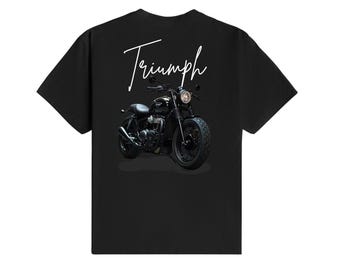 Camiseta Triumph Bonneville - Midnight Racer