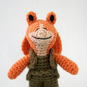 Jar Jar Binks Star Wars Mini Amigurumi Pattern PDF Crochet Pattern image 1