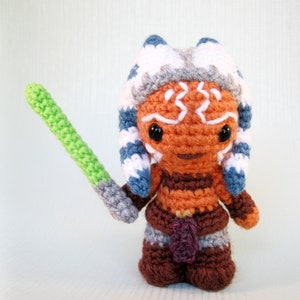 Young Ahsoka Tano - Star Wars Mini Amigurumi Pattern PDF - Crochet Pattern
