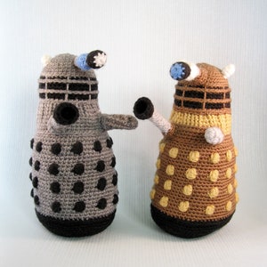 Dalek Amigurumi Pattern PDF - Crochet Pattern