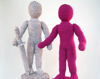 Human Figure Amigurumi Pattern PDF - Crochet Pattern